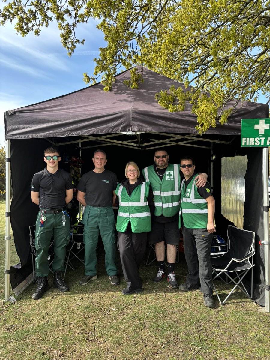 Our Brilliant team are out today at Sutton Park providing Medical cover for National Road Relay Championships! 🏃‍♂️🏃‍♀️ 

We have a range of qualified staff working for us to suit all your event medical needs. If you are organising an event and need medical cover get in touch! 🚑