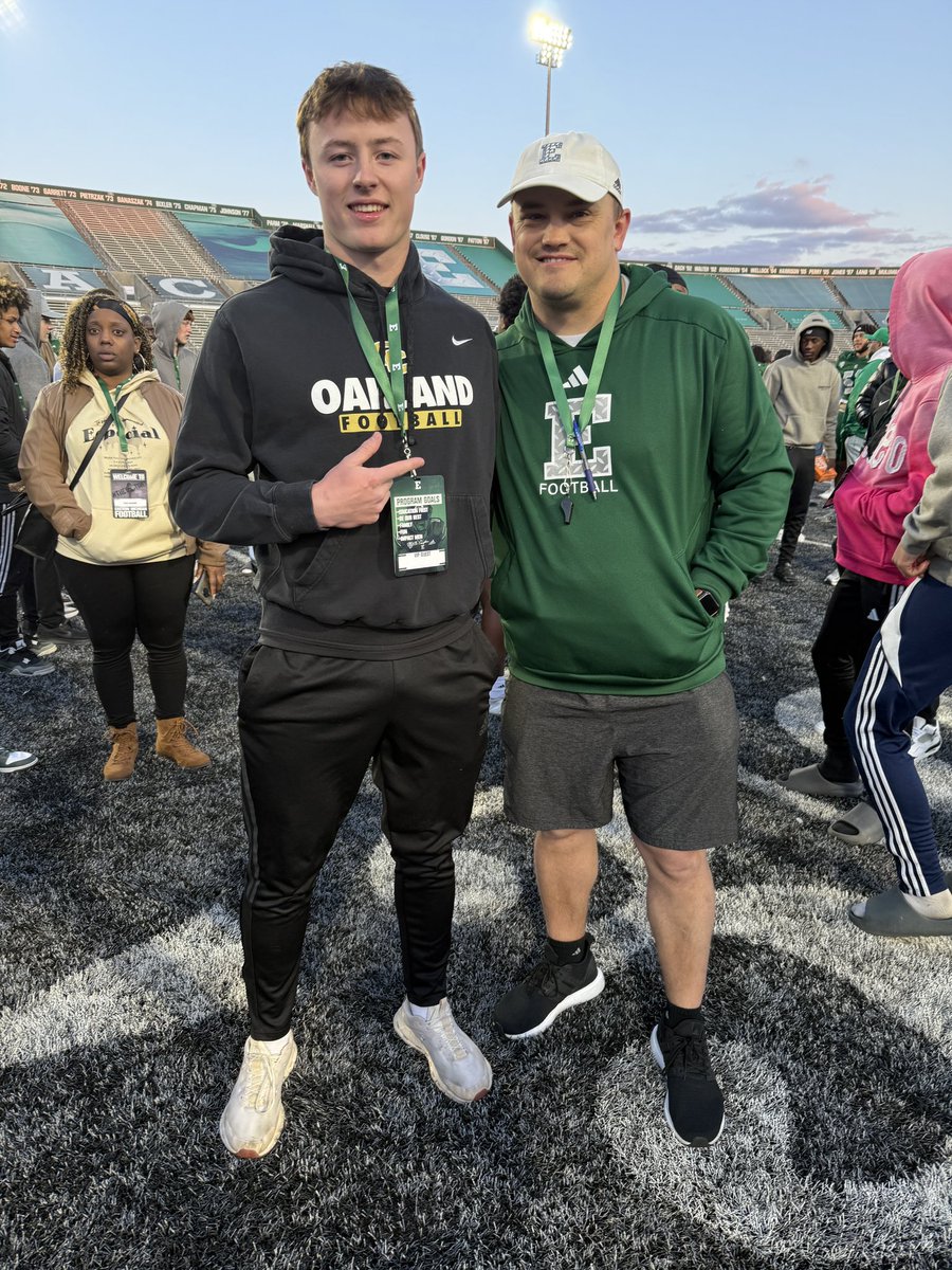 Colin Kolb (@4colinkolb4) on Twitter photo Had an amazing Spring game visit at <a href="/EMUFB/">Eastern Michigan Football</a>. Thank you Coach Omli <a href="/CoachOmli/">Tate Omli</a> for the conversation and talk after the game. I had a fun time watching the team play.
<a href="/CoachOmli/">Tate Omli</a> <a href="/EMUFB/">Eastern Michigan Football</a> <a href="/AllenTrieu/">Allen Trieu</a> <a href="/MichFBFrenzy/">Michigan Prep Frenzy</a> <a href="/btroher14/">Bryce Troher</a> <a href="/MIexposure/">Michigan exposure</a> <a href="/Coach_Collett/">Jeffrey Collett</a> <a href="/Bryan_Ault/">Bryan Ault - Midwest Scout</a> Had an amazing Spring game visit at <a href="/EMUFB/">Eastern Michigan Football</a>. Thank you Coach Omli <a href="/CoachOmli/">Tate Omli</a> for the conversation and talk after the game. I had a fun time watching the team play.
<a href="/CoachOmli/">Tate Omli</a> <a href="/EMUFB/">Eastern Michigan Football</a> <a href="/AllenTrieu/">Allen Trieu</a> <a href="/MichFBFrenzy/">Michigan Prep Frenzy</a> <a href="/btroher14/">Bryce Troher</a> <a href="/MIexposure/">Michigan exposure</a> <a href="/Coach_Collett/">Jeffrey Collett</a> <a href="/Bryan_Ault/">Bryan Ault - Midwest Scout</a>