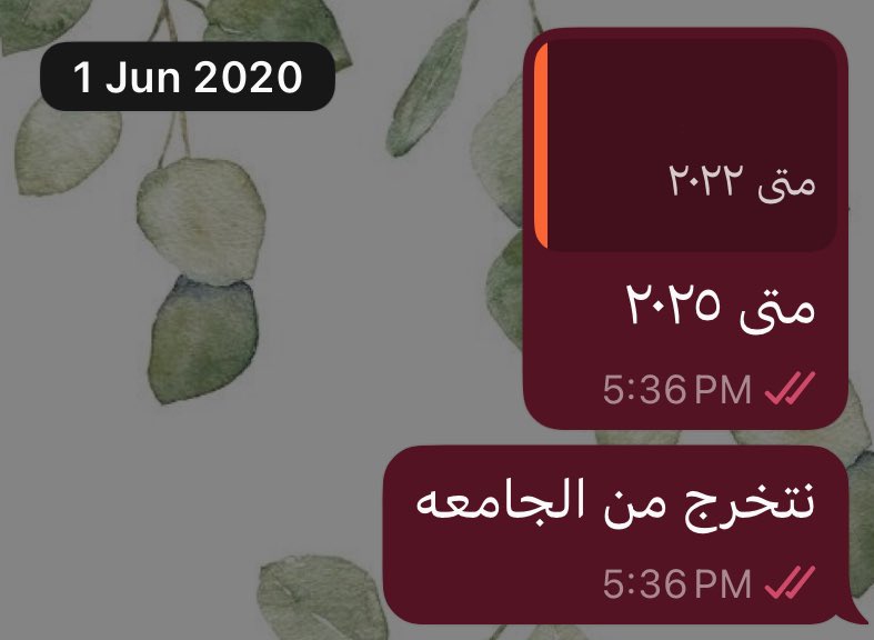 AmlFares0's tweet photo. اي يلا جت ٢٠٢٥ وين التخرج !!! https://t.co/SLCoJN9I49