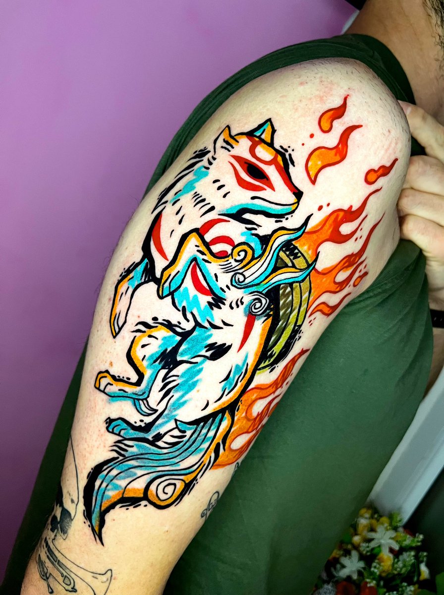 Meerie_tattoo's tweet photo. Twilight princess 🤓 https://t.co/ZBQhGCBEPn