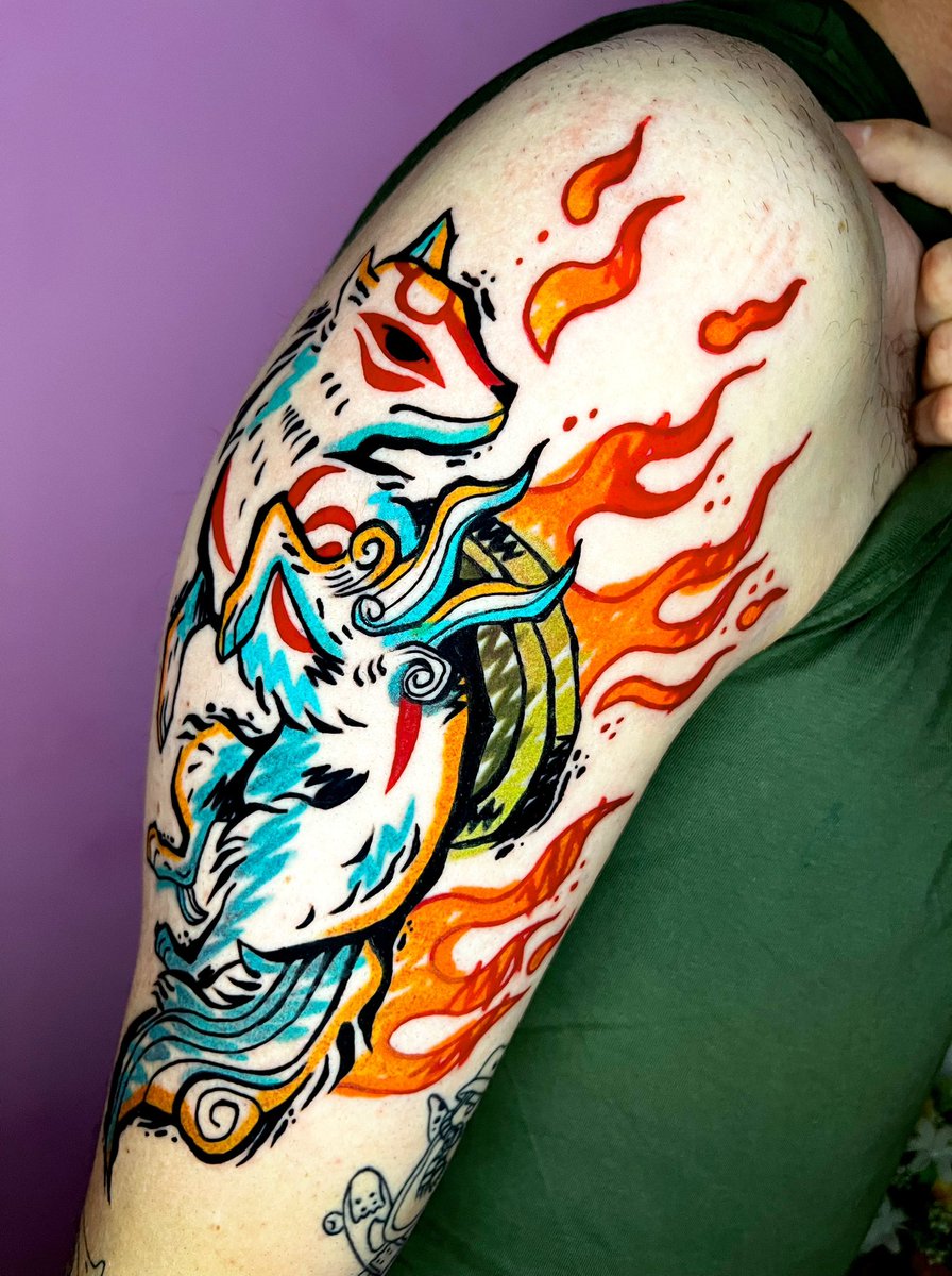 Meerie_tattoo's tweet photo. Twilight princess 🤓 https://t.co/ZBQhGCBEPn