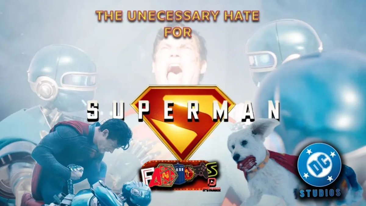 itsfanbox's tweet photo. New Post: The Unnecessary Hate For Superman: Fandoms 006 https://t.co/d0id4ZKltj https://t.co/Li65htNXF9