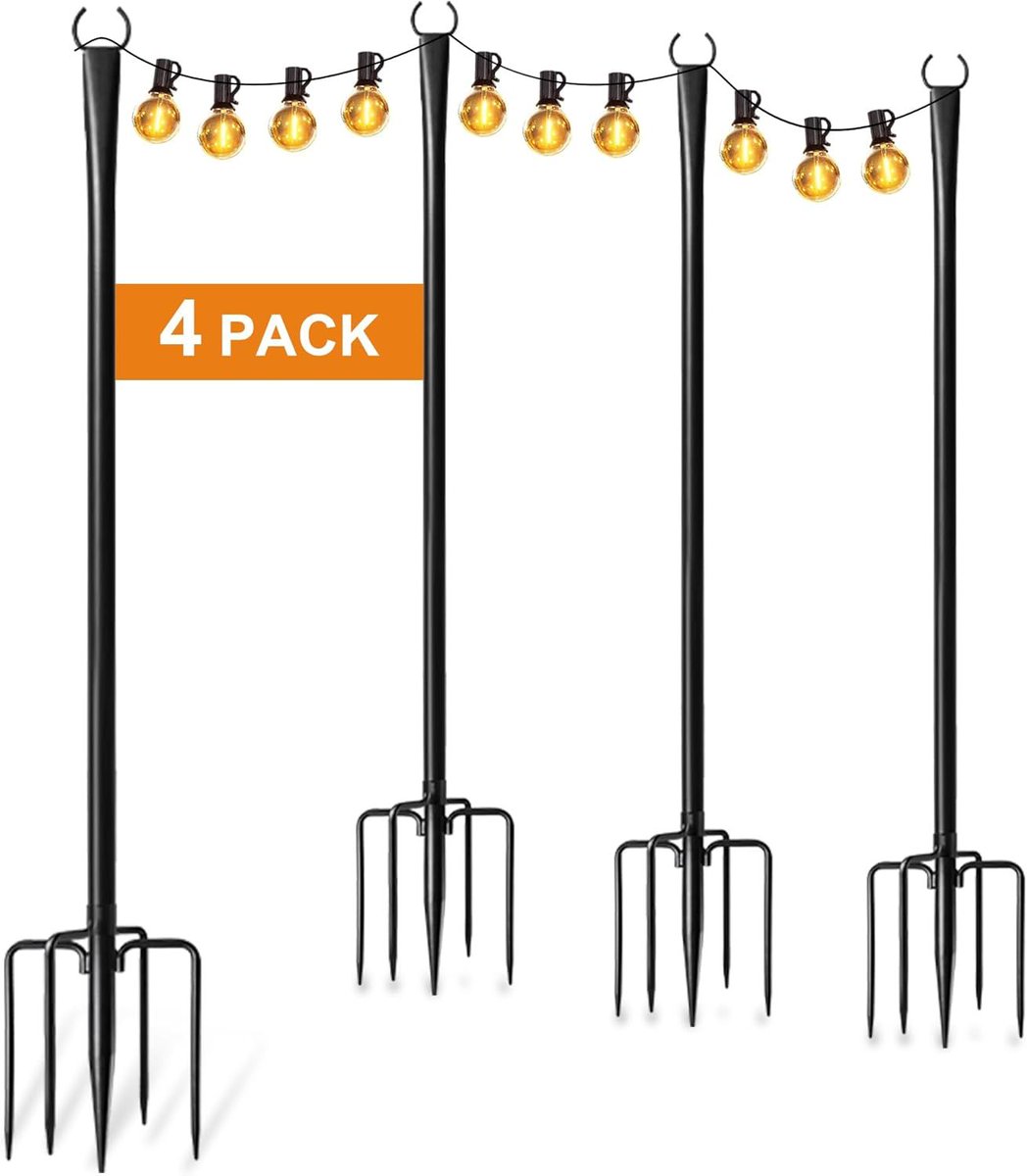 FatKidDeals's tweet photo. 4 Pack String Light Poles for $43.99!

https://t.co/tR2RURzd1d https://t.co/R4lLzvDY4Y