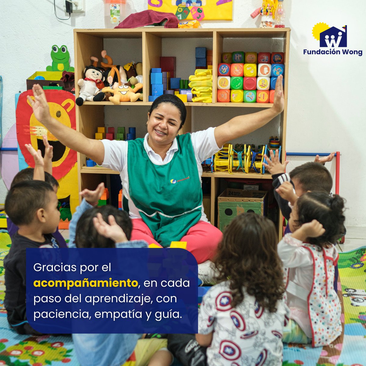 Hoy celebramos a quienes siembran conocimiento con amor y compromiso. En Fundación Wong reconocemos la entrega de cada uno de nuestros maestros. 
Gracias por acompañar, inspirar y transformar vidas en el campo de nuestro país.
#DíaDelMaestro #Educación #TransformandoVidas