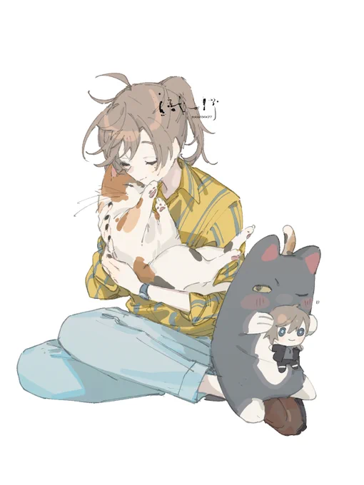 内緒でねこ吸い 内緒でかな吸い 