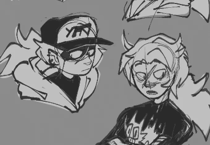 Oh god... I should really touch up on my OCs real REAL soon :']]