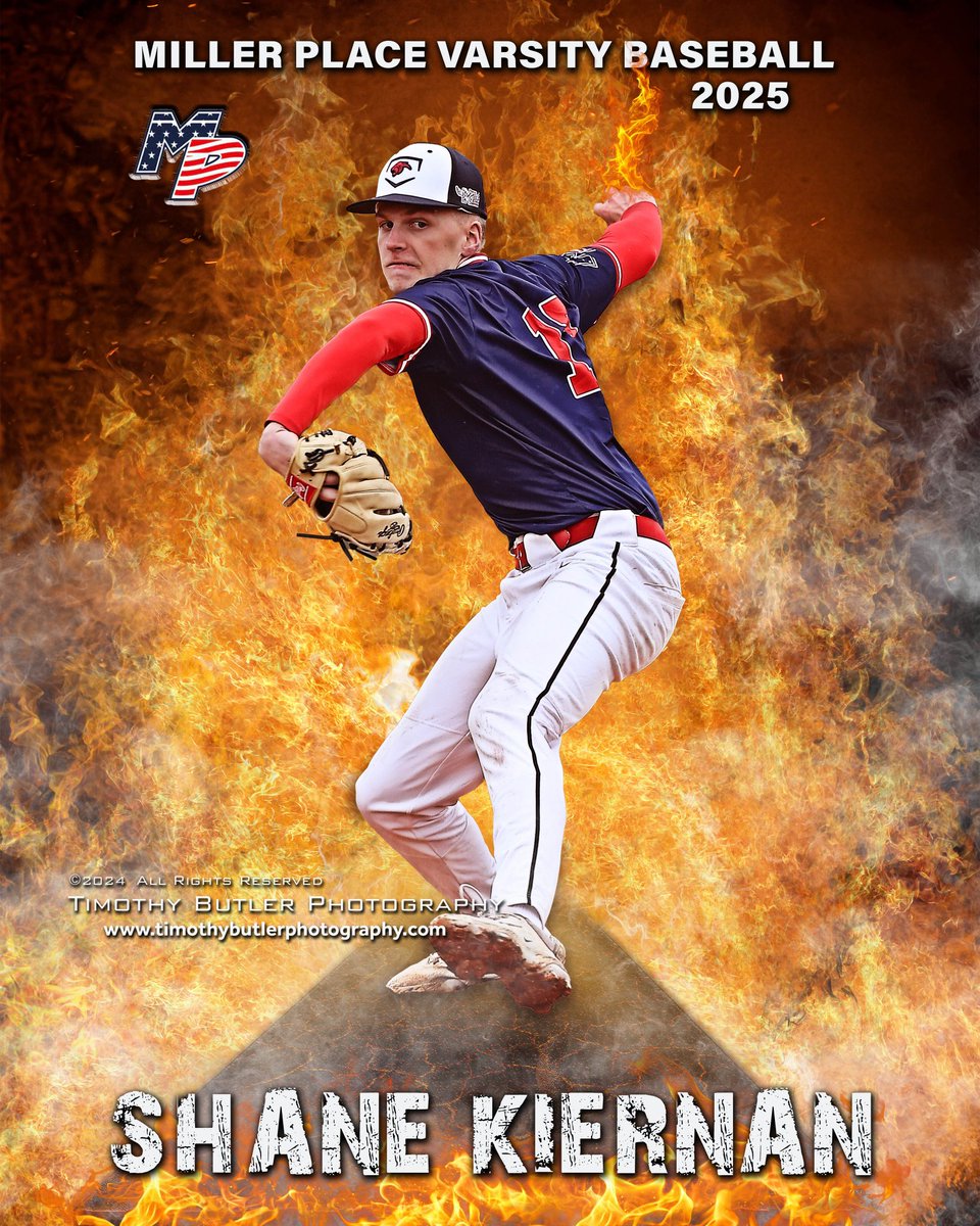 Shane Kiernan of Miller Place baseball