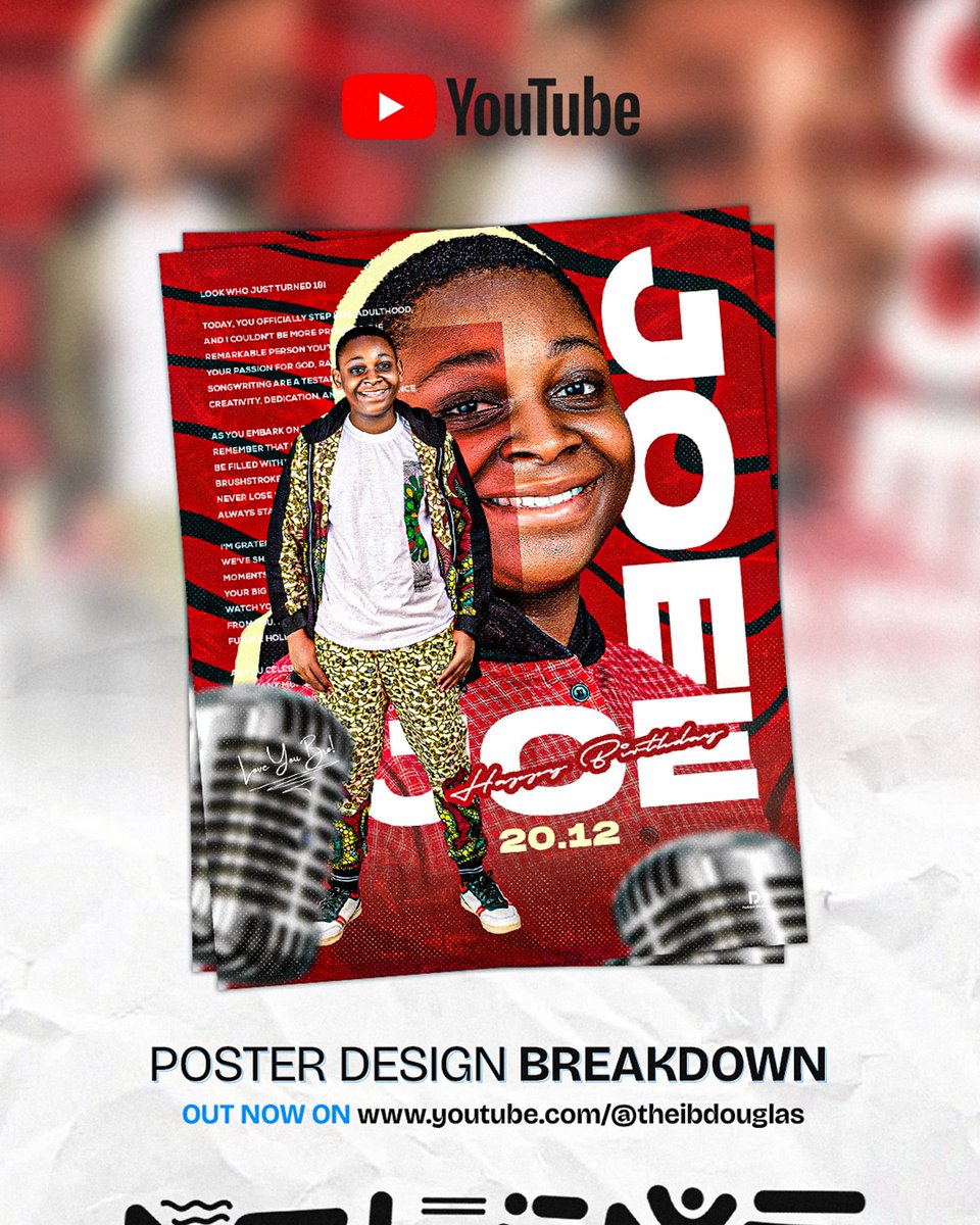 realibdouglas's tweet photo. See how I did it 🙂
.
https://t.co/pbEO2edUPy

See you in the YouTube comments ma People✌🏼😎💙

5.5K views and counting 😭
.
.
#birthdayposter #Youtube #photoshop #design #tutorial #posterdesign #Coachella2025 #designbreakdown #theibdouglas https://t.co/PIYqN9M9Lc
