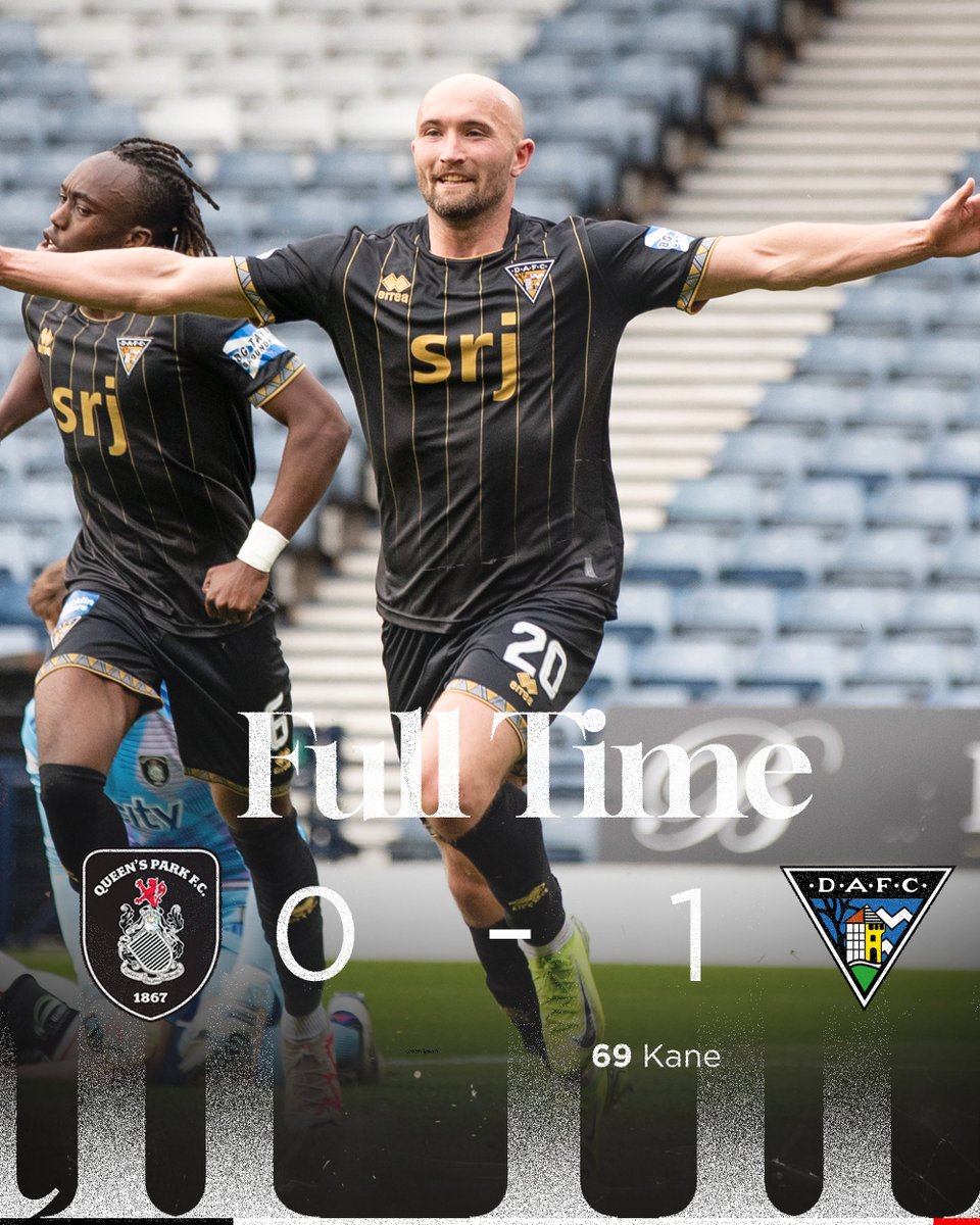 THAT. IS. MASSIVE.

Chris Kane's goal gives the Pars all three points at Hampden!
