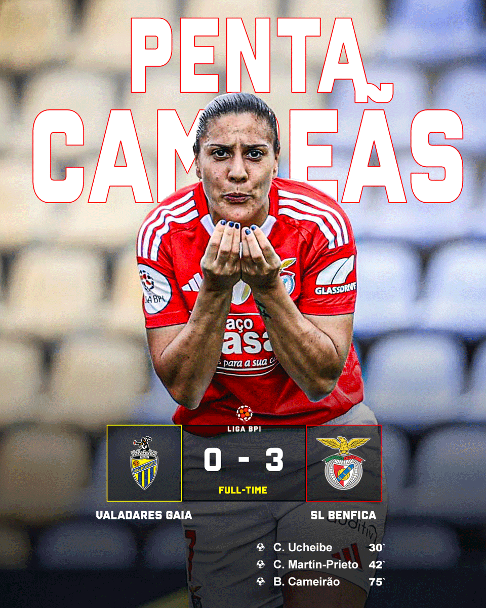 BenficaFem's tweet photo. 🚨 ESTÁ FEITOOO! 𝐒𝐎𝐌𝐎𝐒 𝐏𝐄𝐍𝐓𝐀 𝐂𝐀𝐌𝐏𝐄𝐀̃𝐒 𝐍𝐀𝐂𝐈𝐎𝐍𝐀𝐈𝐒!! 🦅❤️🤍 https://t.co/nCrcJYZcCO