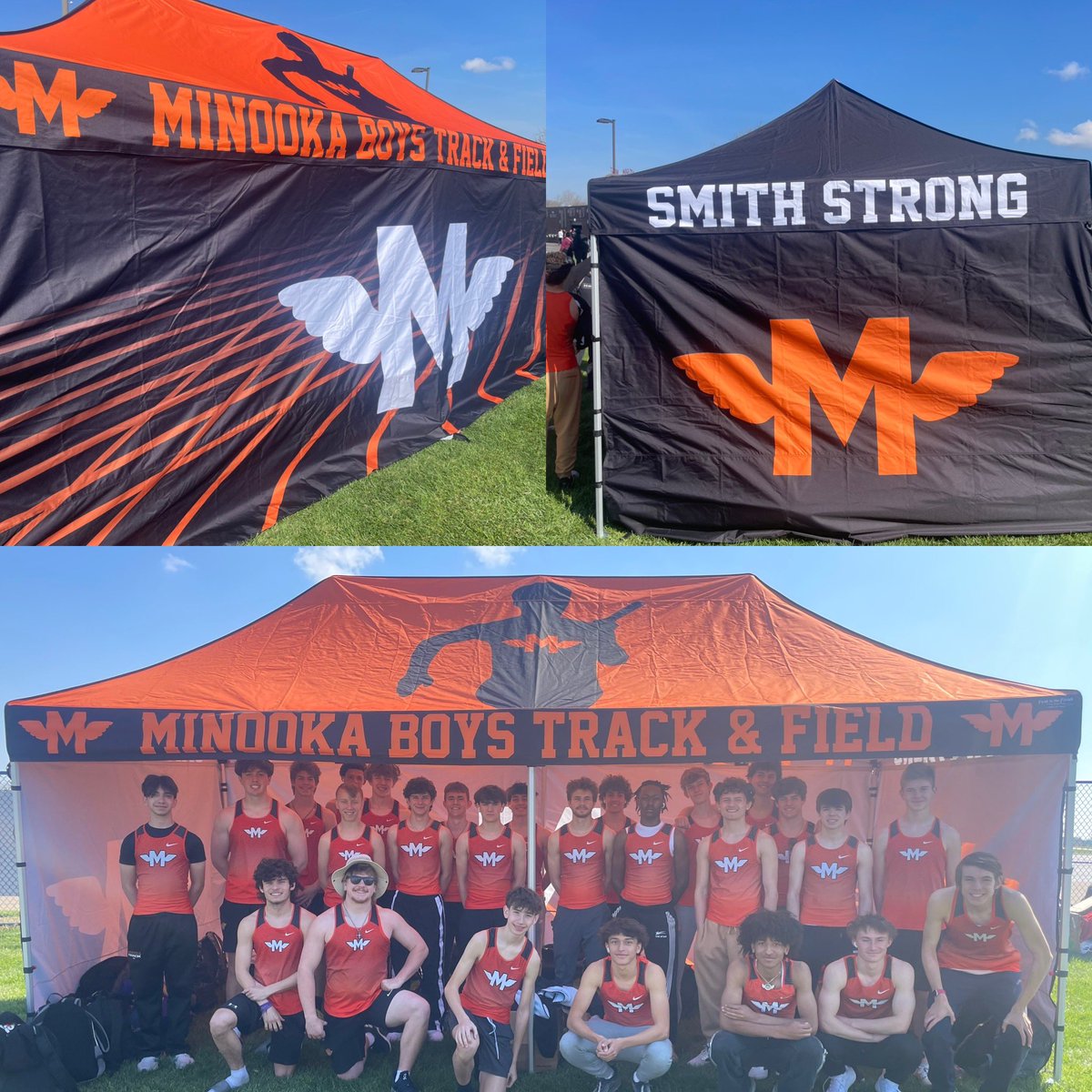 Coach Lundin (@coach_lundin) on Twitter photo A BIG thank you to the Minooka Boosters for getting us this sweet new tent! Looking good down in Belleville right now! <a href="/MCHS_AO/">MCHSAthletics</a> <a href="/MCHSDistrict111/">MCHS District #111</a> #SMITHSTRONG A BIG thank you to the Minooka Boosters for getting us this sweet new tent! Looking good down in Belleville right now! <a href="/MCHS_AO/">MCHSAthletics</a> <a href="/MCHSDistrict111/">MCHS District #111</a> #SMITHSTRONG