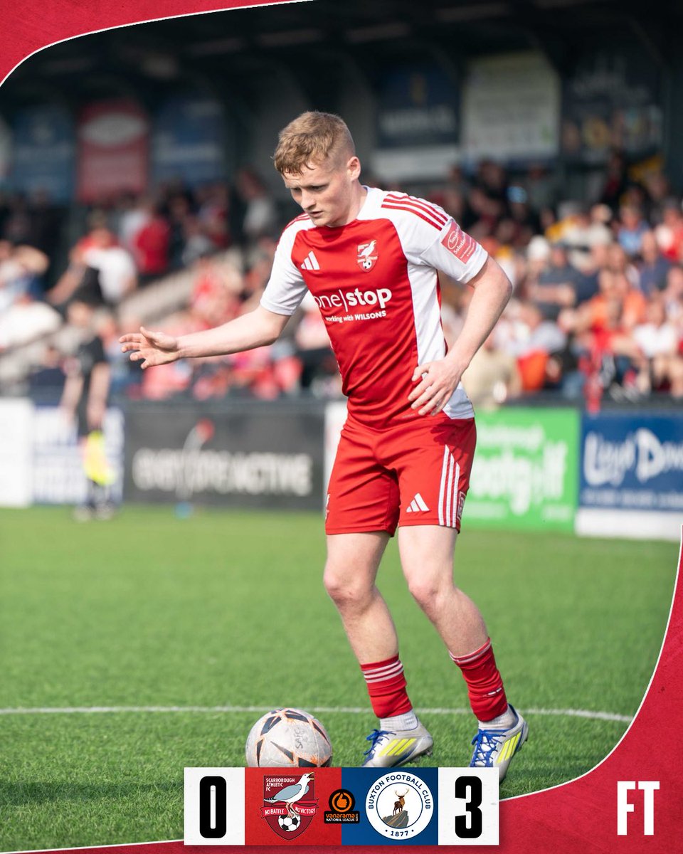 safc's tweet photo. FULL TIME ⏸️

We’re defeated to a playoff chasing Buxton.

Thank you for all your support👏 https://t.co/zH80OxNdnN