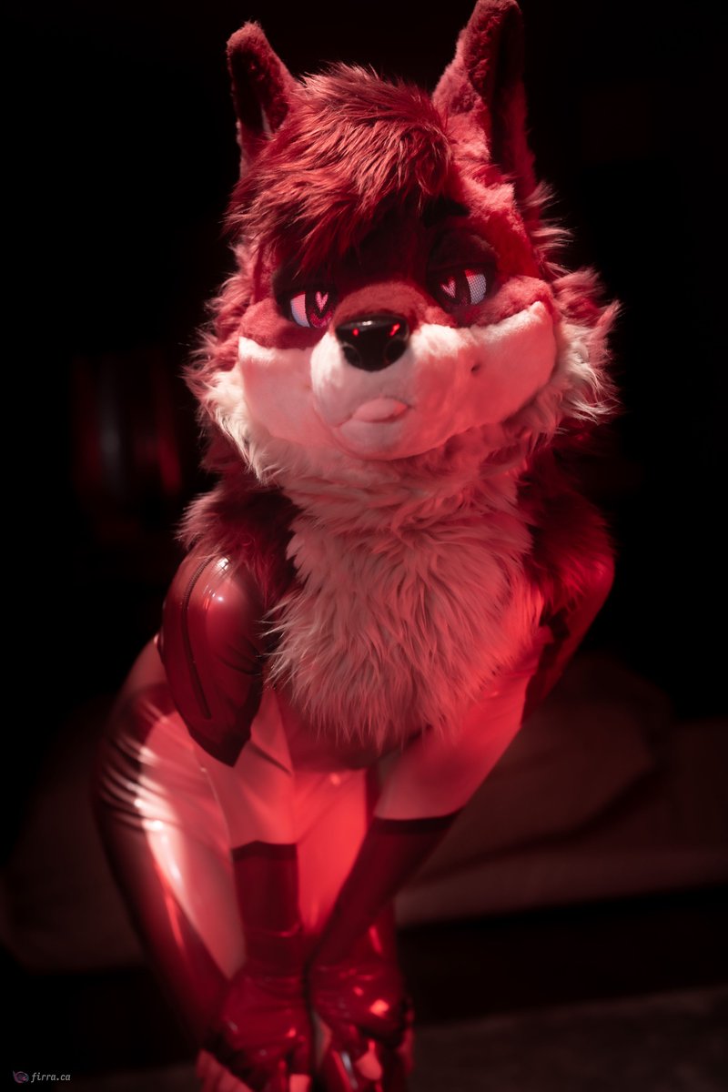 *notices your overwhelming desire to cuddle with a latex puppy*