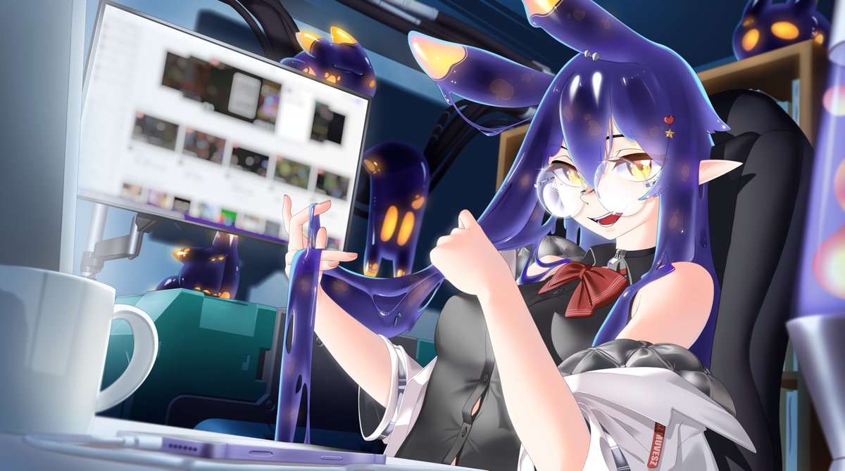 LyinArt's tweet photo. thank you for the comm 🧡💜 https://t.co/XGjU1UzW8j