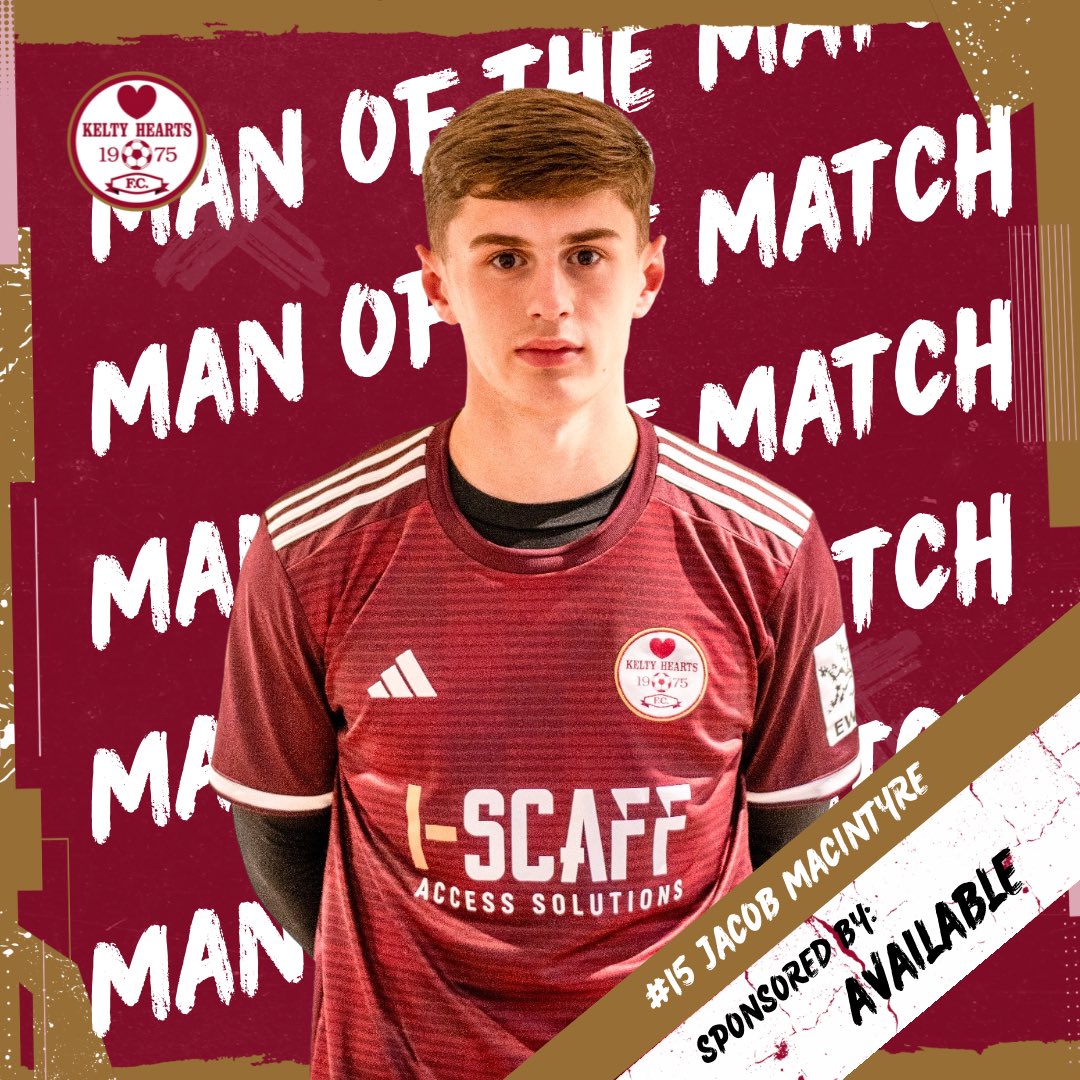 KeltyHeartsFC's tweet photo. FT: Inverness CT 0-2 Kelty Hearts

What a win.

Your man of the match is Jacob MacIntyre. https://t.co/RFwmKNpxKj