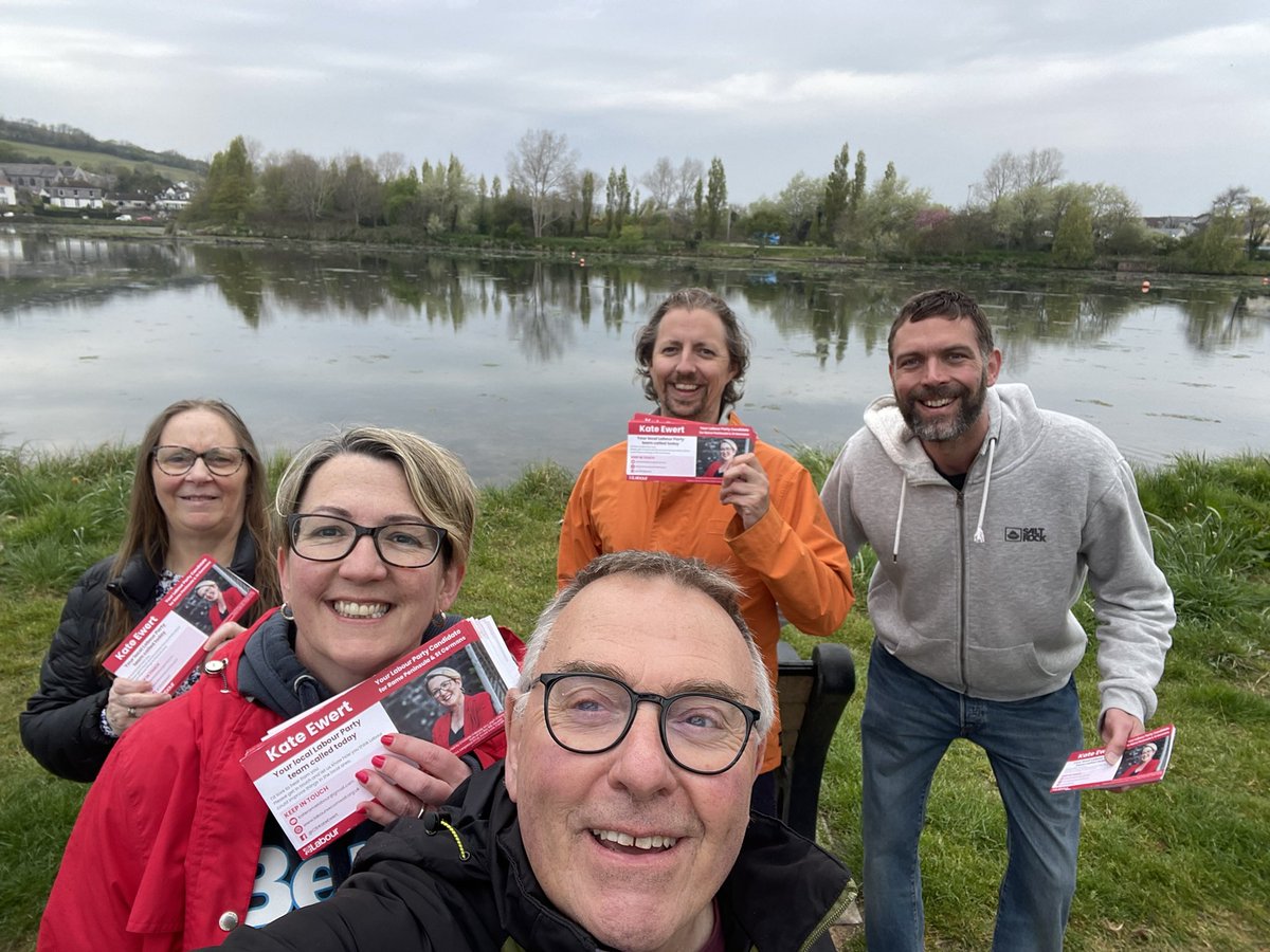 CouncillorTudor's tweet photo. To Cornwall to help amazing hard-working force of nature Kate Ewart re-election campaign! https://t.co/OaUAfDdw3V