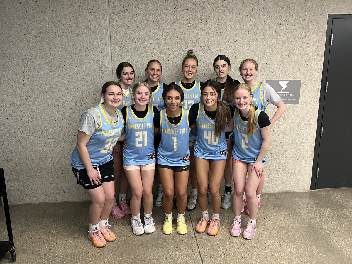 GAME DAY!! 
📍Sartell High School
⏱️first game @ 3:35pm vs. Comets Elite 
Second game 5:45 pm or 6:50 pm
Let’s goooo!! 🏀
#FuryFam