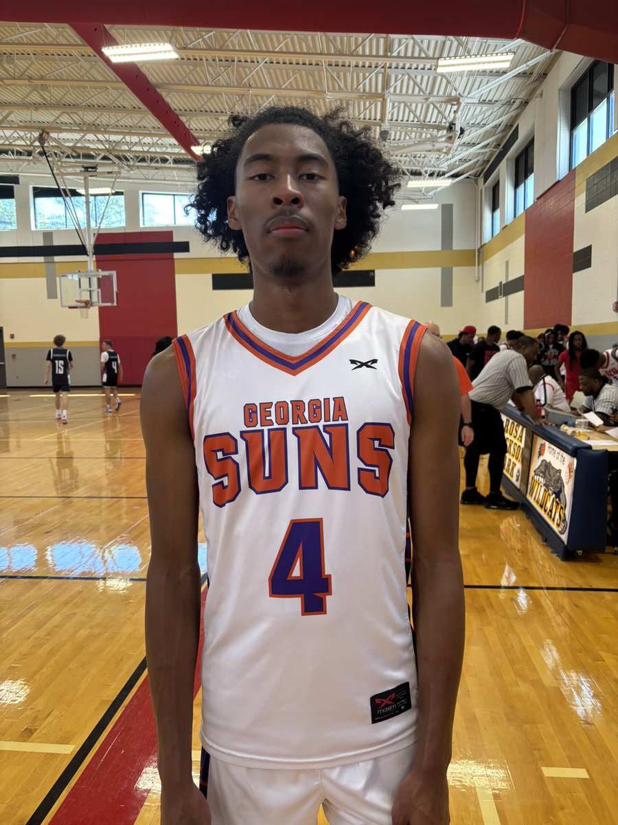 17u 𝗛𝗲𝗮𝗿𝘁 𝗼𝗳 𝗚𝗲𝗼𝗿𝗴𝗶𝗮 𝗖𝗹𝗮𝘀𝘀𝗶𝗰
<a href="/OntheRadarHoops/">Shun Williams</a> + <a href="/HypesouthMedia/">Hypesouth Media & Athletics</a> 

DJ Strickland has been a bright spot for the Georgia Suns. Good looking tweener that flourishes slashing the lane and gets it done on the glass.