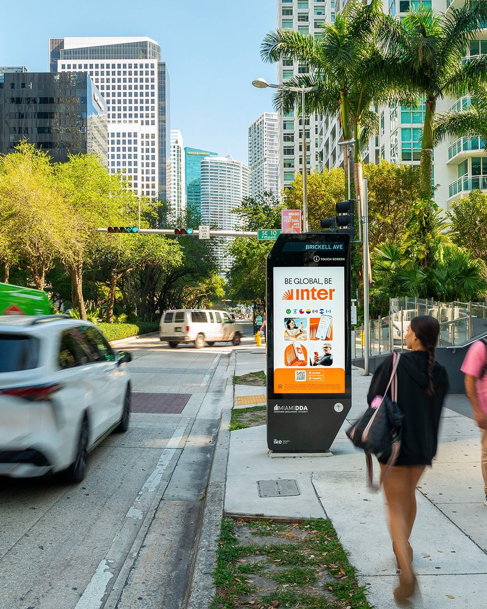 inter_us's tweet photo. Miami meets the world with Inter! Our super app is lighting up the Magic City.
From Miami's beaches to Rio's landscapes, Buenos Aires' streets to Europe's landmarks, embrace a borderless lifestyle. Be global, Be inter.
#BeGlobal #Inter https://t.co/VnuwrmEs1I