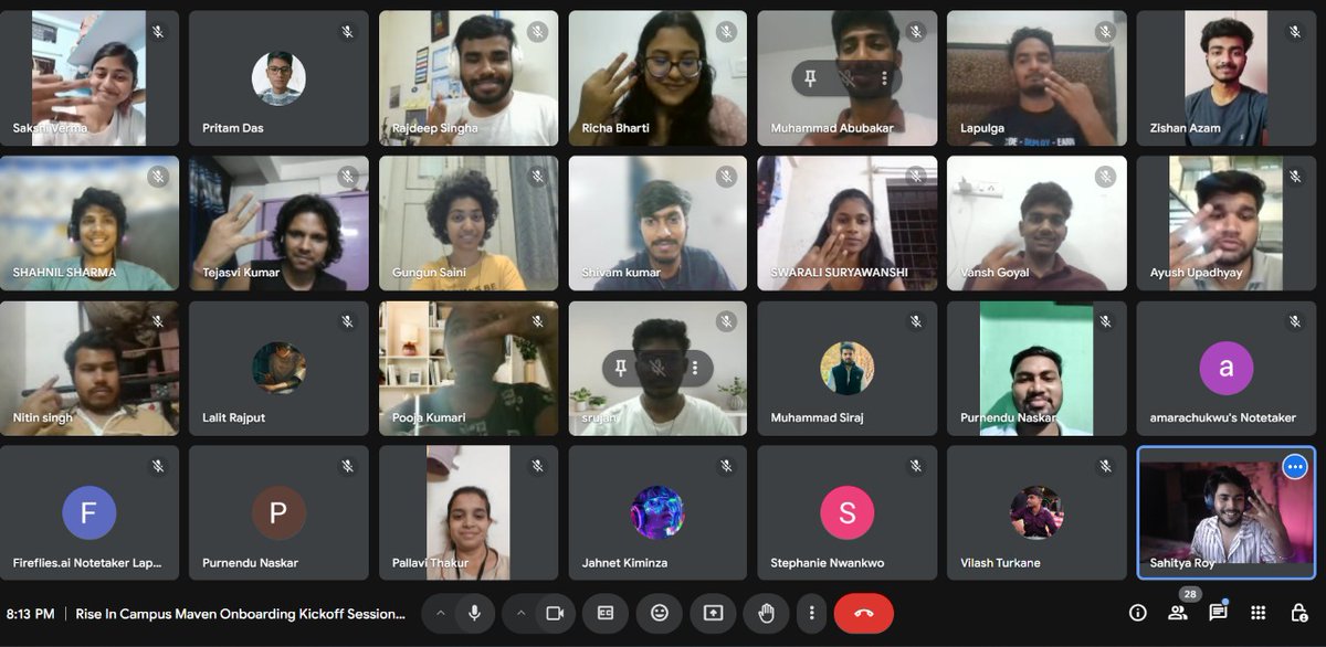 Purnendu987's tweet photo. Thrilled to have attended the @riseinweb3 Campus Maven Onboarding Kickoff Session! 🎉Looking forward to embarking on this exciting journey and contributing to the tech community with innovative ideas and collaborations. 🚀Let's rise together!  @SahityaRoy07 @thebhupii https://t.co/HBD2KZxfxh