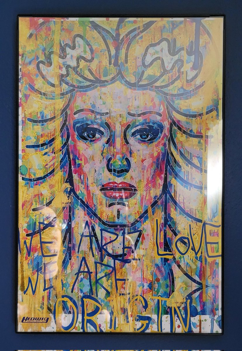 FelixPadilla66's tweet photo. @GingerWildheart @ChrisCatalyst @EurekaMachines Brilliant band! Can't wait to get my copy 🤩 love your Hedwig tshirt. Here's an original art print I own... https://t.co/7kOJZ3eryi
