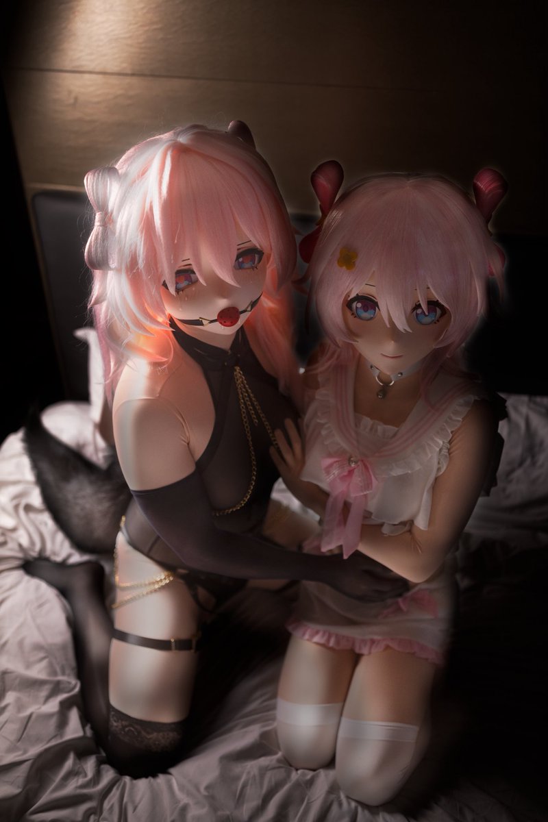 黑白双煞<a href="/ruoxia_mmao/">若霞_mmao</a> 
摄影<a href="/1cycok3/">可乐_Add1ction</a> 
#kigurumi #着ぐるみ
