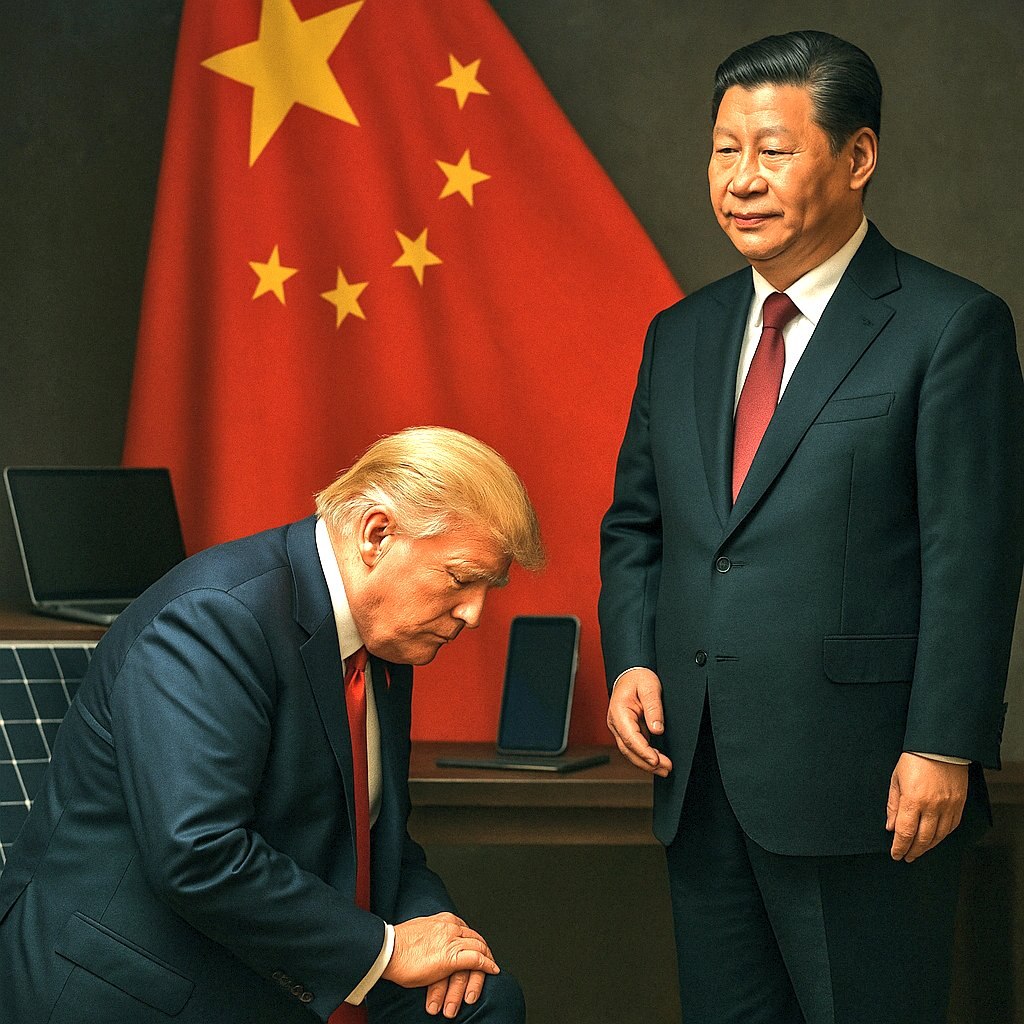 Washington reduces tariffs on dozens of Chinese goods from 145% to just 10%,

Including: phones, computers, electronic chips, televisions, and even solar panels!

-: This is just the beginning!