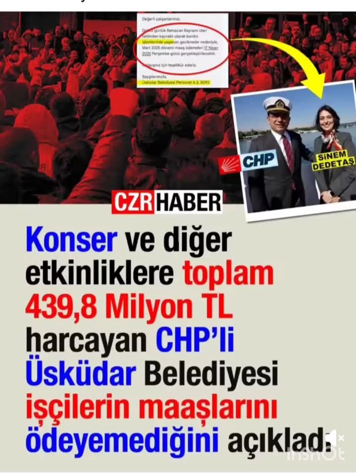 Belediyenin suçu yok 
Asıl suç belediyelere bu kadar hoyratça ve keyfi harcama imkanı veren yasalarda, yasama organında ve yürütmede 
İhanete eş değer bir durum.