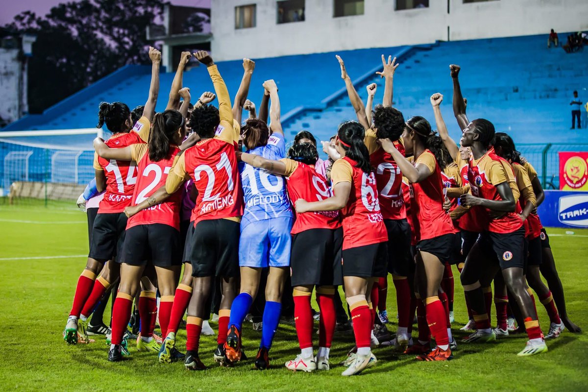 Until we did what we promised☺️
Proud of you girls and congratulations <a href="/eastbengal_fc/">East Bengal FC</a>