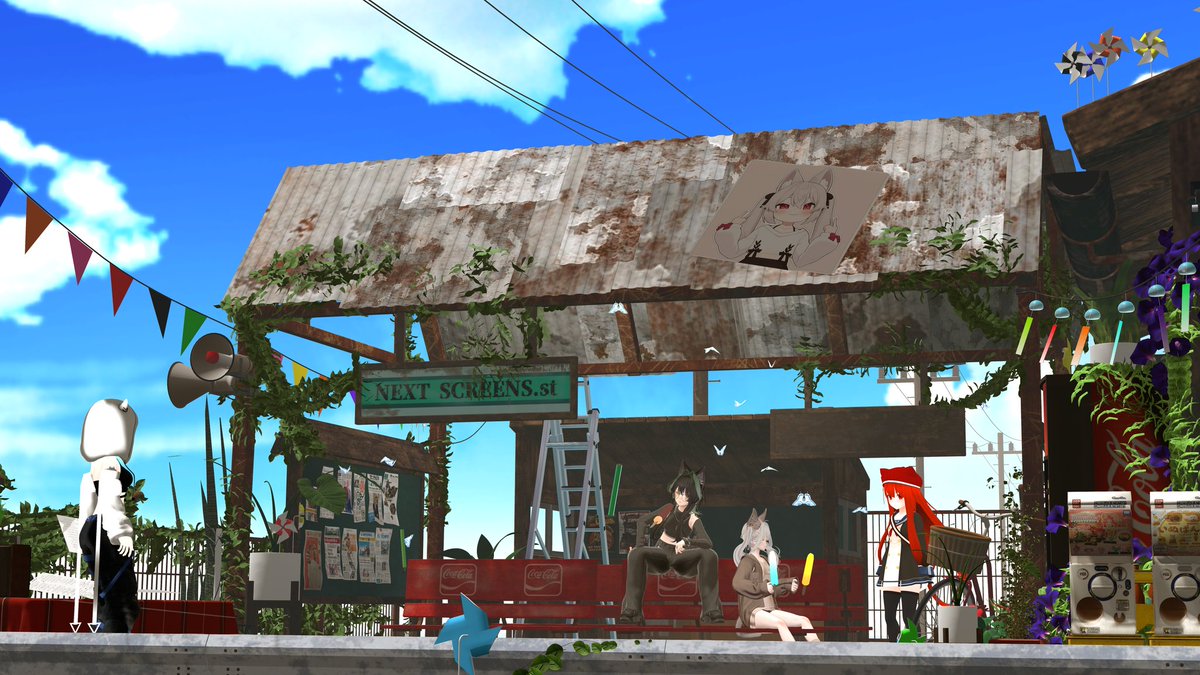 daisychan110's tweet photo. 暑假的日常
#VRChat https://t.co/KHRAIKwbiu