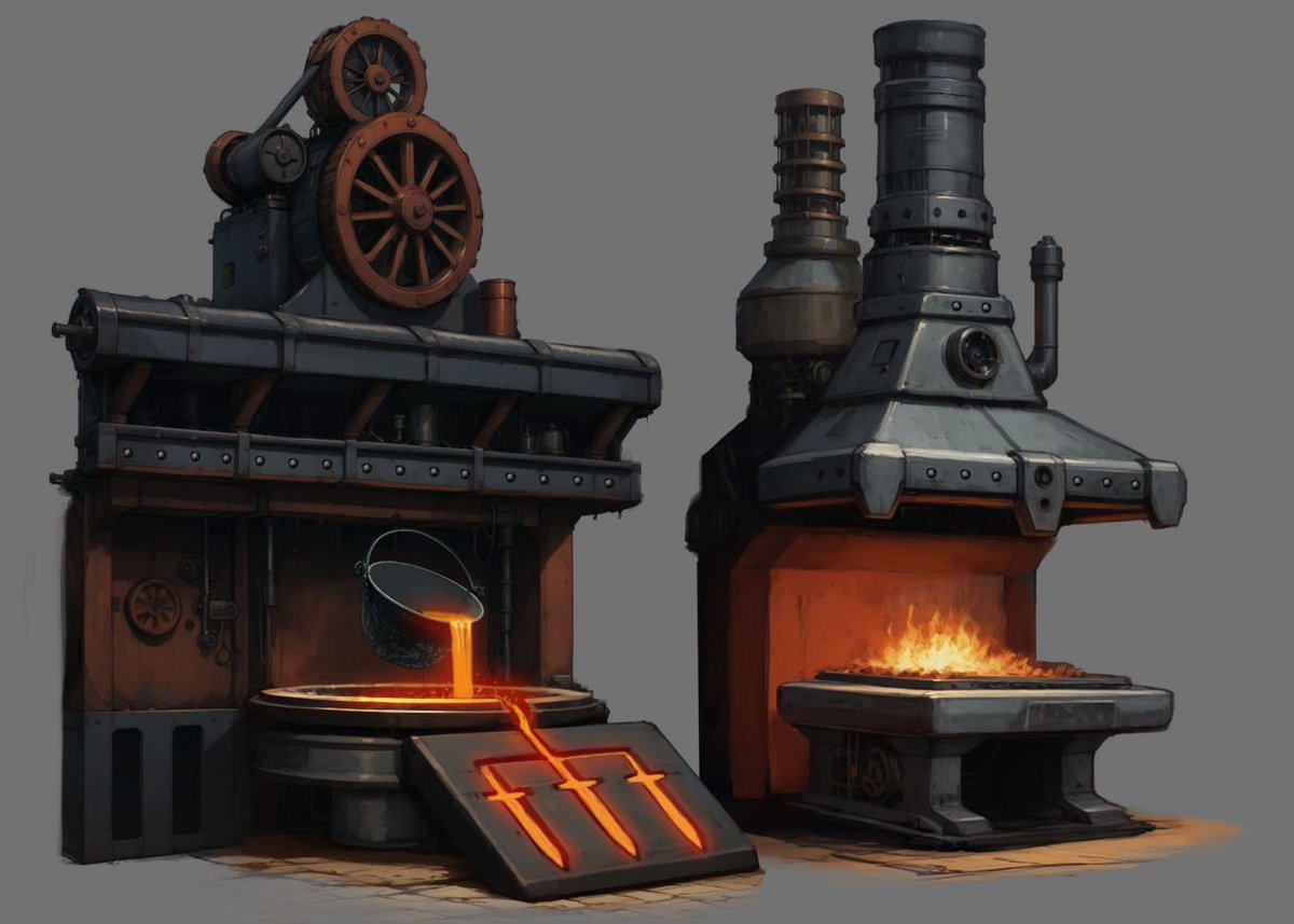 Comix_Zero's tweet photo. In the heart of the forge, weapons are born in fire and steel 🔥⚙️
Blades melt into shape, sparks fly, and power awakens. This is where Zero’s chain was crafted — forged for war, made for legends.

#comixzero #indiegame #pixelart #gamedev #platformer #forging #metroidvania https://t.co/2sDKrTT1AG