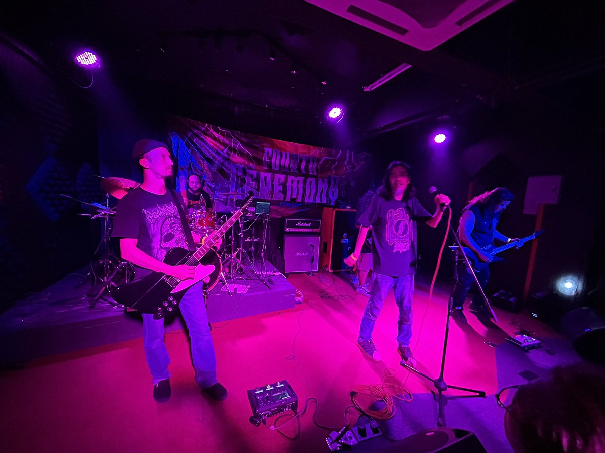 <a href="/cycrypticmy/">CYCRYPTIC</a> Headliner for tonight, Herriot. We are here for the complete experience of their brand of Melodic Death Metal.