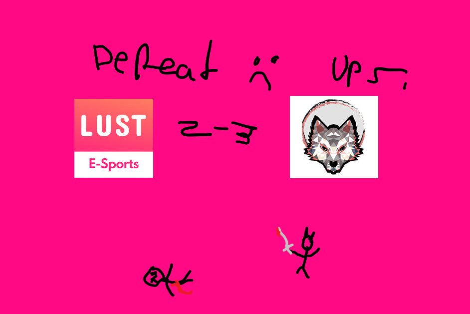 _LustEsports's tweet photo. Schaise leute
Während den Playoffs haben wir herausgefunden das sowohl Neptun wie auch Uranus in Positionen waren die großes Unglück prophezeien. Obwohl wir es probiert haben, konnten wir unserem Schicksal leider nicht entkommen und haben 2-3 im Finale verloren :(
gg @packmiko https://t.co/88MjgFgfE9