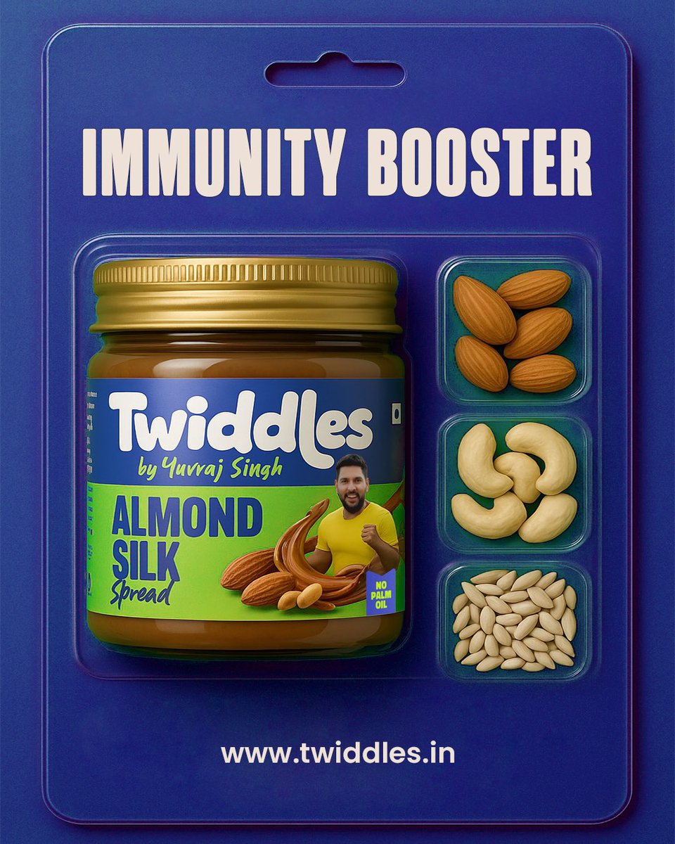 When your spreads are so legendary, they need their own action figure.😍😅😋

#Twiddles #MomentMarketing #ActionFigure #ChocolateSpreads #Spreads #SkipTheGuilt #MindfulSnacking #HealthySnacking #YuvrajSingh
