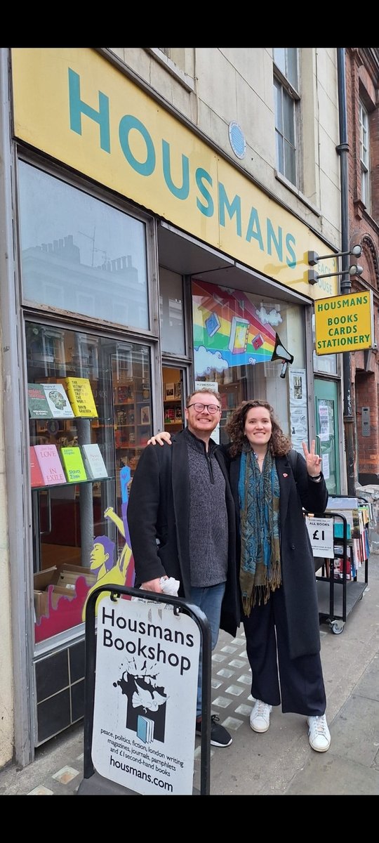 Conor Bollins (@conorbollins) on Twitter photo Shout out to Housmans, the radical bookshop in London. My friend Larissa and I recently realised we've been shopping there together for nearly 10 years. Long may it continue!
📚📚📚📚 <a href="/HousmansBooks/">Housmans Bookshop</a> Shout out to Housmans, the radical bookshop in London. My friend Larissa and I recently realised we've been shopping there together for nearly 10 years. Long may it continue!
📚📚📚📚 <a href="/HousmansBooks/">Housmans Bookshop</a>