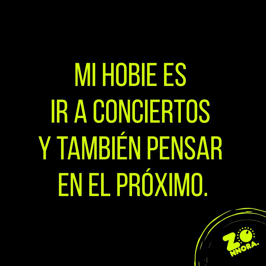 ¿A cual vas este año? 
#Conciertos