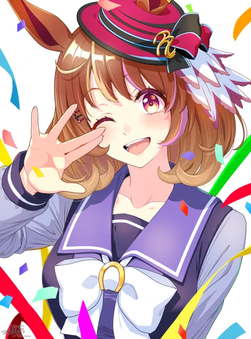 少し遅れたけどフーちゃん誕生日おめでとおお! #ノースフライト誕生祭2025
