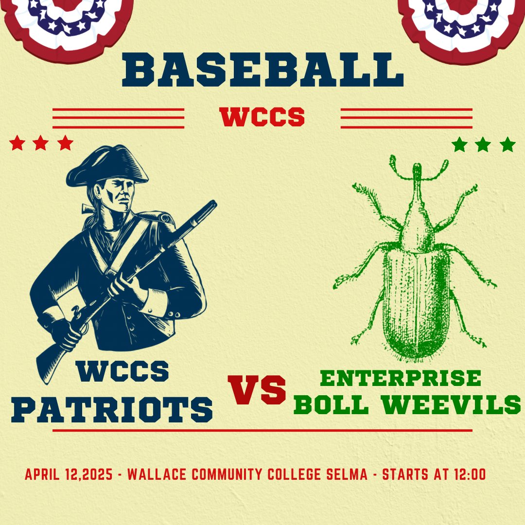 The Patriots are back home today for a conference matchup vs Enterprise #gopatriots #wccs