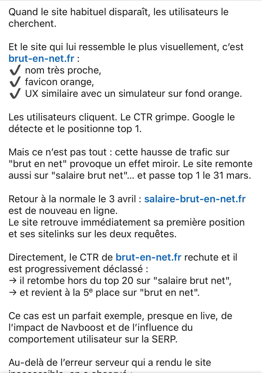 fabienr34's tweet photo. Retour intéressant sur le comportement utilisateur sur la serp Google https://t.co/PhBVc71BC1