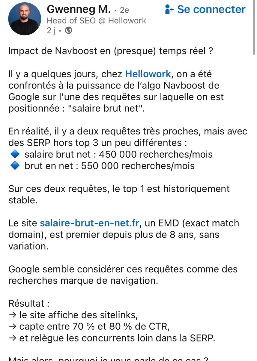 fabienr34's tweet photo. Retour intéressant sur le comportement utilisateur sur la serp Google https://t.co/PhBVc71BC1