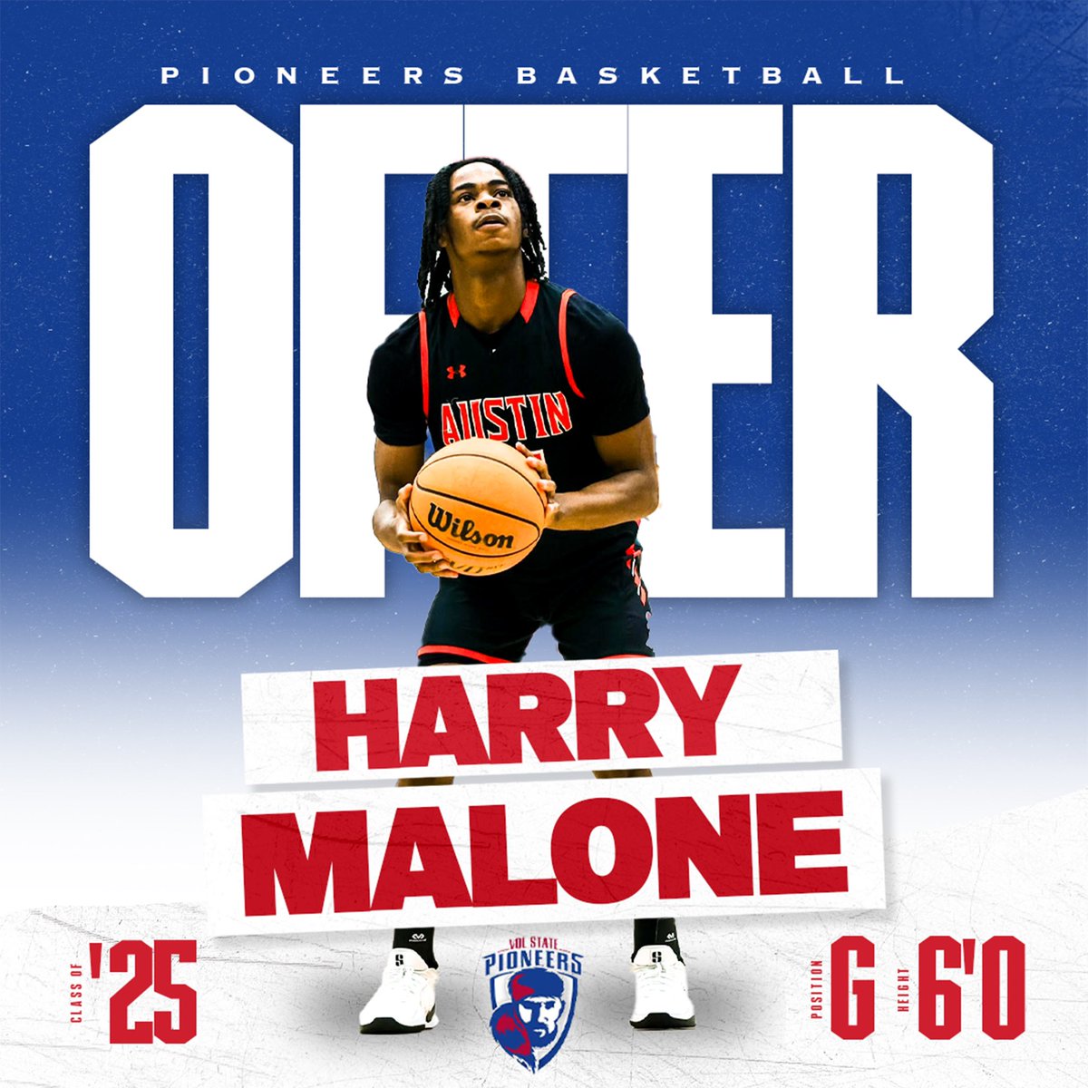 Congratulations to Harry Malone on his recent offer from Vol State Community College! After a great visit with coaches and staff Harry was given the opportunity to further his education and athletic career. #BBN #RecruitAhigh