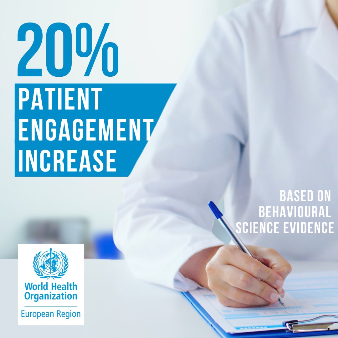 Can you boost patient engagement by using #BehaviouralScience?📈 
 
The Department of Health Ireland 🇮🇪 showed how by developing new health letters. 
 
🔍Read here: bit.ly/4jvkSMo
 
WHO/Europe works with countries to leverage behavioural science for health.

#UNBeSCiWeek