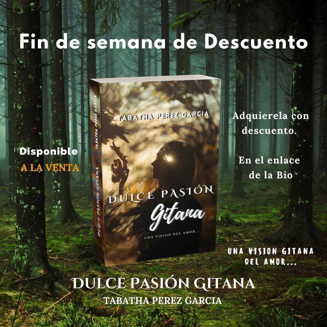 Fin de semana de descuento, aprovecha esta oferta.
En el link tabathaescritora.my.canva.site/slinktree2?fbc…

#Romance #lectura #romanceclub #novela