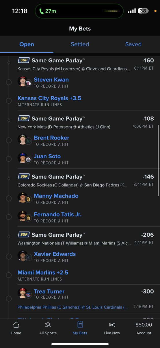 BD_betsnplays's tweet image. Let’s get a weekend hitter 💪 
#GamblingX #mlb #sportsbettingpicks #SportsBettingX @PickEmBean