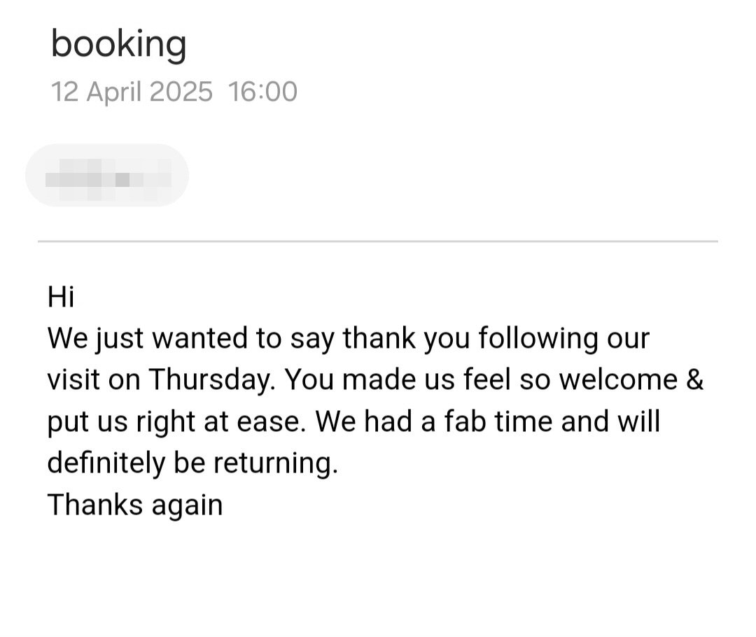GatwickDungeon's tweet image. Lovely feedback received from Thursday's new visitors to the Gatwick Dungeon. 😊  gatwickdungeon.co.uk 

#positivefeedback #gatwickdungeon #newguests #Feedback