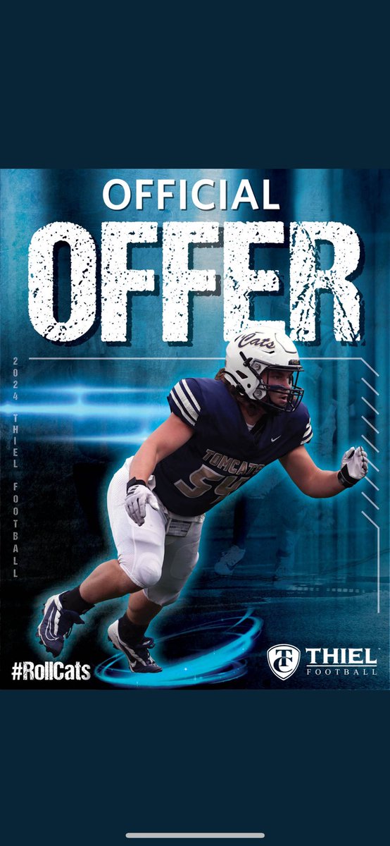 Bryce ANDERSON (@brycepearland) on Twitter photo After a great conversation with <a href="/CoachPolis/">Greg Polis</a> I’m blessed to receive my third offer from Thiel university #AGTG
<a href="/Coach_MoDLG/">Coach Mo de la Garza</a>
<a href="/MateoRenteria09/">Mateo Renteria</a>
<a href="/CoachTomKeane/">Tom Keane 🏴☠️</a>
<a href="/OilerRecruiting/">Pearland Oilers Football Recruiting</a>
<a href="/PearlandOilers/">Pearland Football</a>
<a href="/CoachGotte/">Coach Gotte</a> After a great conversation with <a href="/CoachPolis/">Greg Polis</a> I’m blessed to receive my third offer from Thiel university #AGTG
<a href="/Coach_MoDLG/">Coach Mo de la Garza</a>
<a href="/MateoRenteria09/">Mateo Renteria</a>
<a href="/CoachTomKeane/">Tom Keane 🏴☠️</a>
<a href="/OilerRecruiting/">Pearland Oilers Football Recruiting</a>
<a href="/PearlandOilers/">Pearland Football</a>
<a href="/CoachGotte/">Coach Gotte</a>