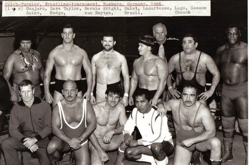 Des anciens du catch en Allemagne. 1986