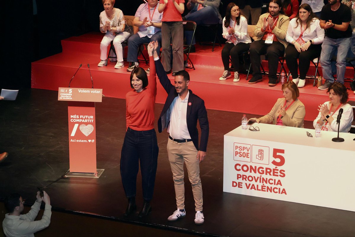 Conclou el cinqué congrés de <a href="/SocialistesVal/">PSPV-PSOE</a> a la província de València amb la votació de l’executiva i la resta d’òrgans.

<a href="/CarlosFBielsa/">Carlos F. Bielsa | Alcalde de Mislata</a> construirem un futur junts des de la unitat, la passió i la intel·ligència col·lectiva.