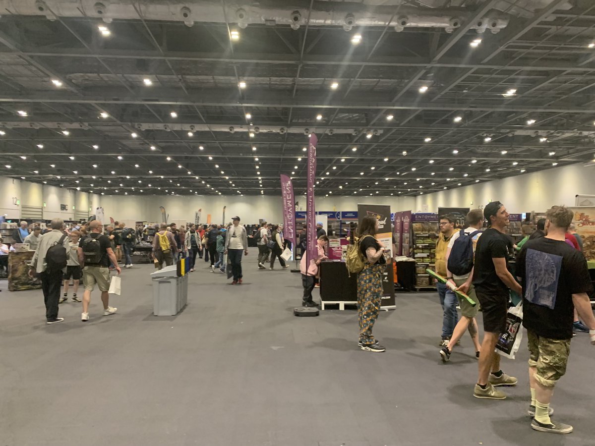 Djmaclure's tweet photo. Day 1255 of the #hobbystreak is a special one, as it was another trip to Salute in London for me. I played the latest version of The Barons' War and Infinity and picked up a few things, and it was a good time. #Salute52 #TheBaronsWar #InfinityMiniatures https://t.co/ECHmRhRkpC