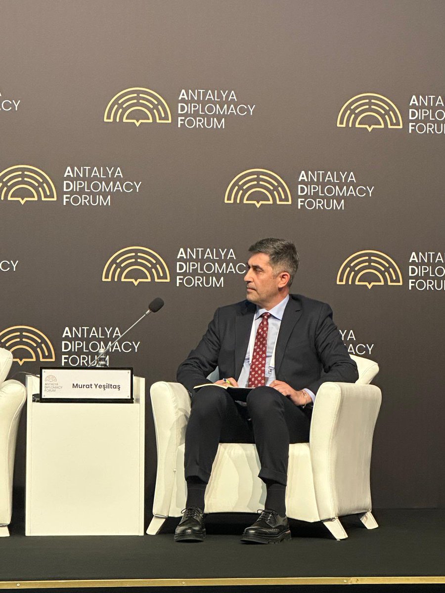 Murat Yeşiltaş (@muratyesiltas) on Twitter photo Honored to speak at the <a href="/AntalyaDF/">Antalya Diplomacy Forum</a> on “Forced Displacement and International Responsibility.”
I highlighted the urgent need for fair burden sharing and reflected on Türkiye’s pivotal experience as the world’s largest refugee-hosting country.
#MEET4DIPLOMACY #ADF25 Honored to speak at the <a href="/AntalyaDF/">Antalya Diplomacy Forum</a> on “Forced Displacement and International Responsibility.”
I highlighted the urgent need for fair burden sharing and reflected on Türkiye’s pivotal experience as the world’s largest refugee-hosting country.
#MEET4DIPLOMACY #ADF25